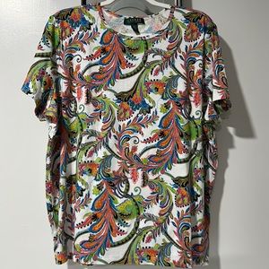 Ralph Lauren paisley blouse